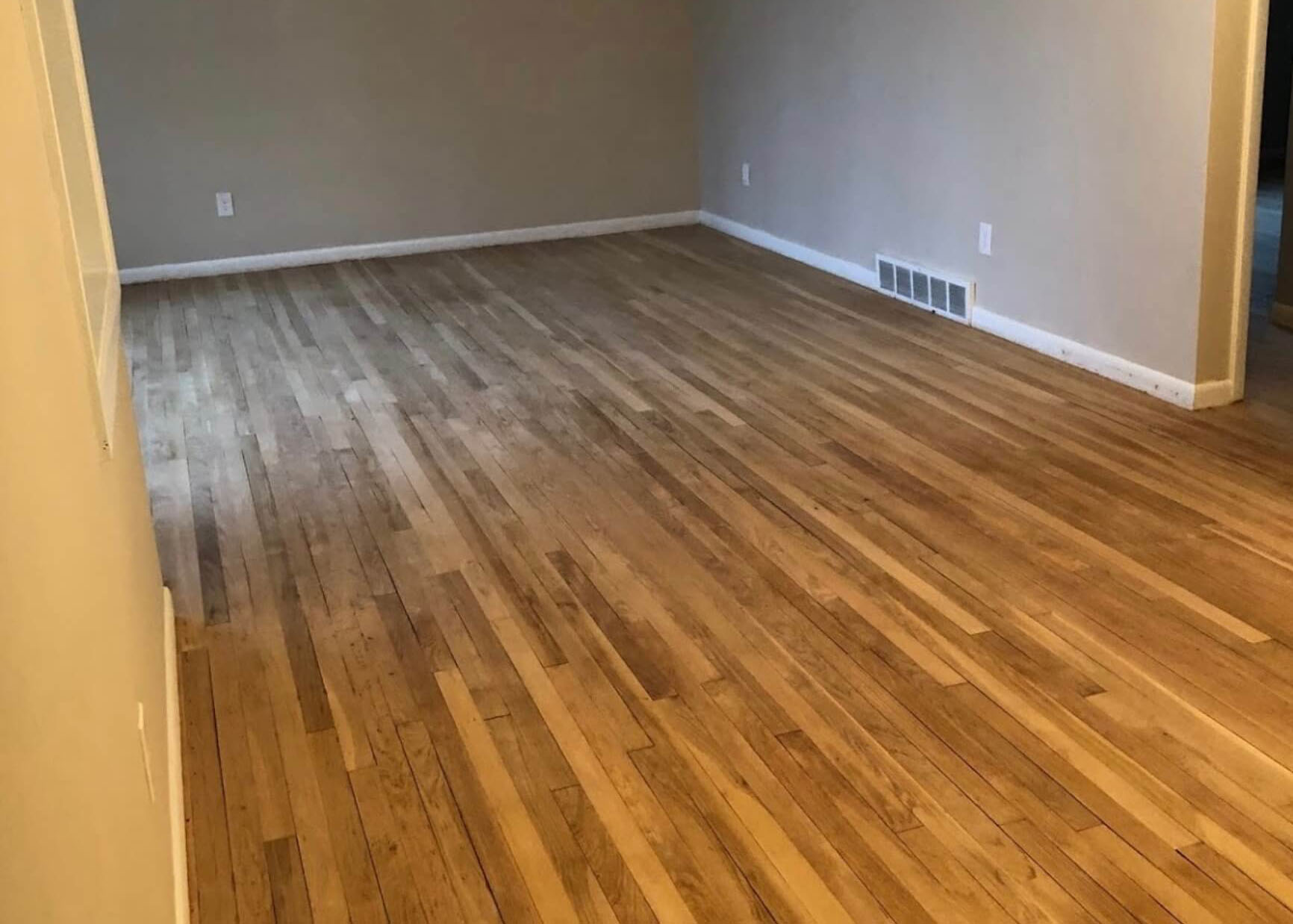 a floor in need of a new finish